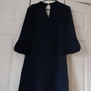 Deep navy cocktail dress